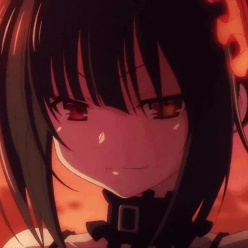 kurumi, kurumi, anime girl, meet with life, date a live kurumi