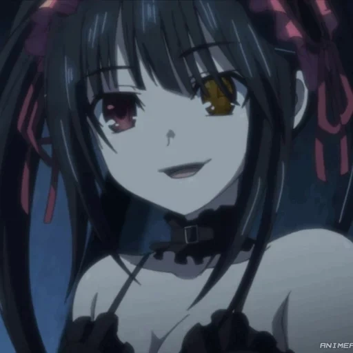 kurumi, randeus life, tokisaki kurumi, randevli life season 2, anime kurumi tokisaki smile