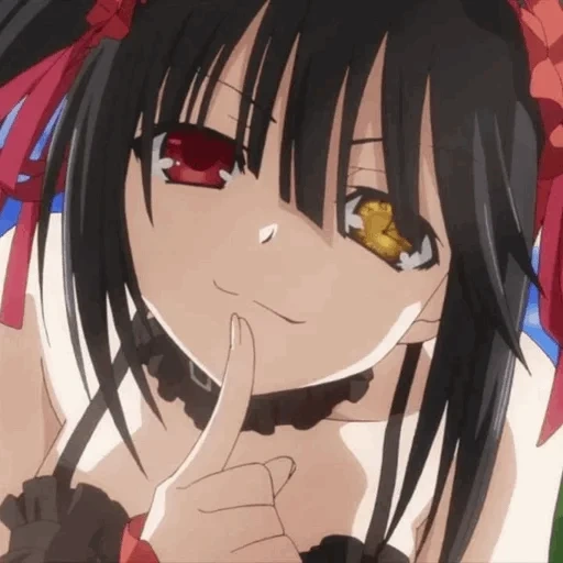 kurumi, vida de randeus, tokisaki kurumi, kurumi tokisaki ojos, kurumi randev life