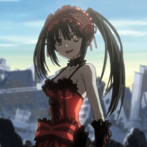 kurumi, tokisaki, anime kurumi, vida de randeus, tokisaki kurumi