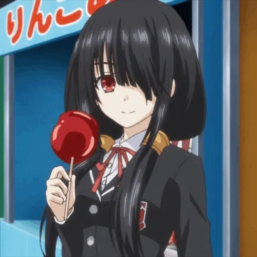 kurumi, begegnung mit dem leben, kumi riesaki, screenshot von kurumi, date a live kurumi