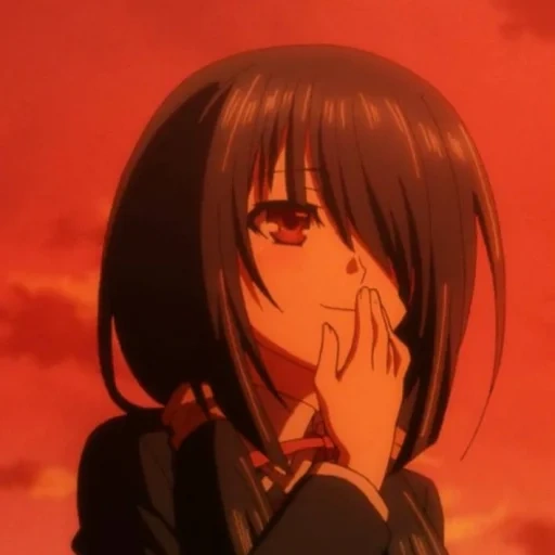 kurumi, anime girl, kumasaki kumi, kumi tozaki piange, momento di animazione di kumi tokyo saki
