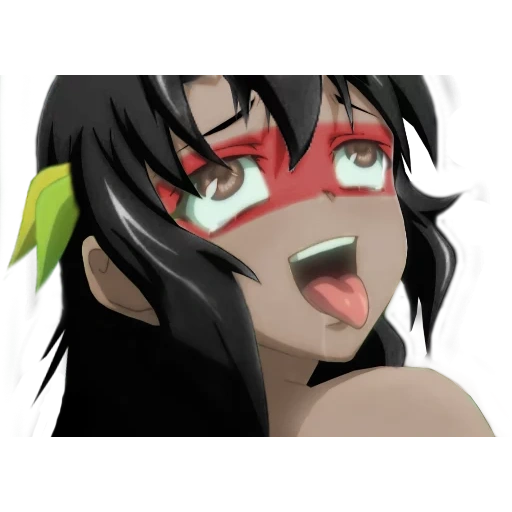 creatividad de animación, animación linda, una alta animación, personajes de animación, tomoko kuroki ahegao