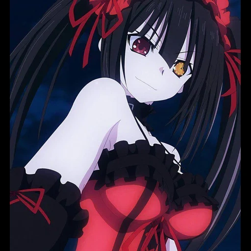 tokisaki, randeus life, tokisaki kurumi, kurumi tokisaki è arrabbiato, kurumi tokisaki anime