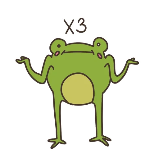 grenouille, le caractère de la grenouille, dancing frog