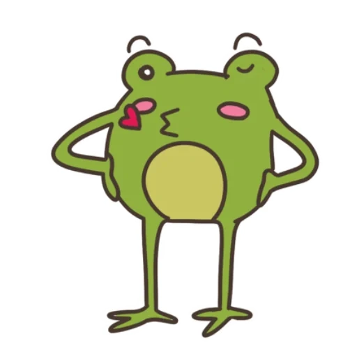 frog, loves are cute, dancing frog