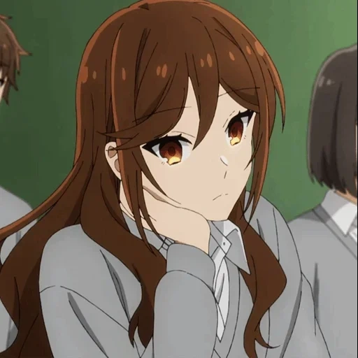 kyoko horio, kyoko horimiya, anime in horimiya, anime charaktere, hiroko horimiya