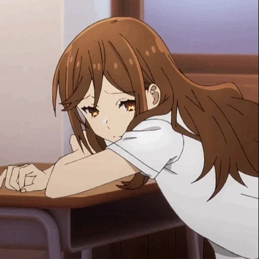 das chorion, kyoko horimiya, anime girl, horimiya serie 2021, miyamura st