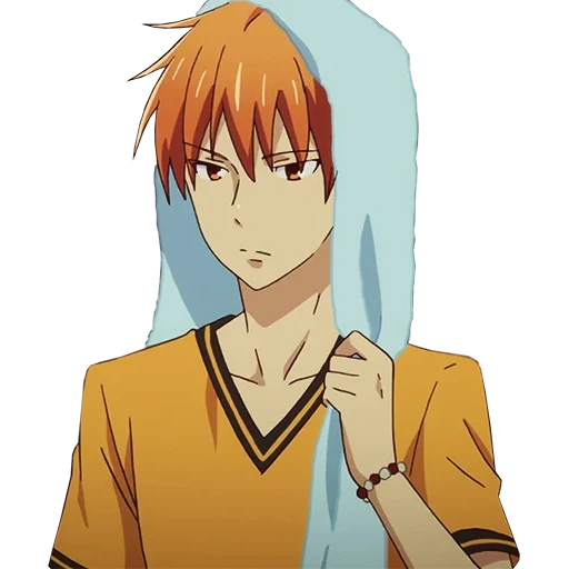 anda, kyo sohma zorro, canasta de frutas, baloncesto de kuroko