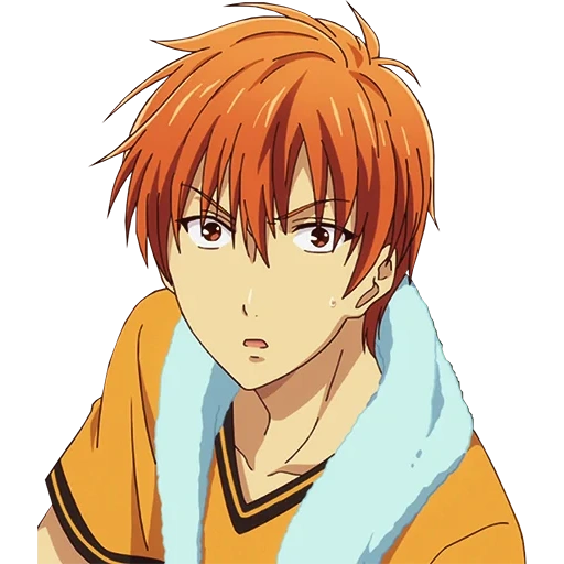 kreativitas anime, kyo sohma fox, gambar anime, karakter anime, kyou souma