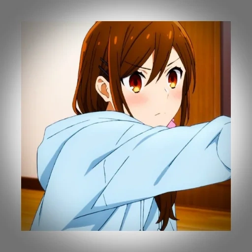 kyoko hory, horimiy anime, honoka sawada, anime charaktere, hori-san miyamura-kun