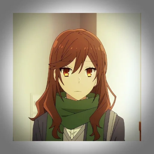 animación, creatividad de animación, lindo anime, personajes de animación, horimiya animación jing zi sonrisa