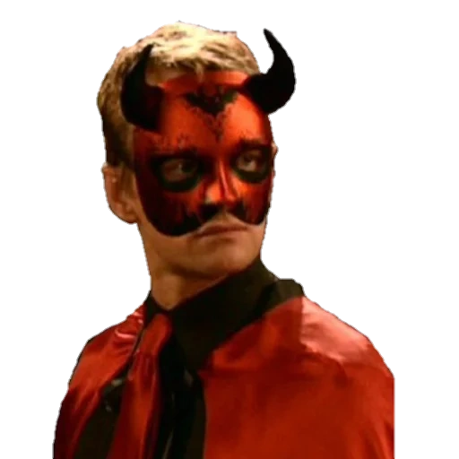 discord emoji, red devil, devil's costume, emoji discord, latex mask of the devil