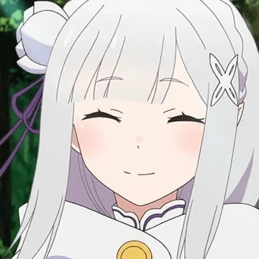 эмилия сан, emilia re zero, аниме персонажи, эмилия ре зеро 18, emilia re zero icon