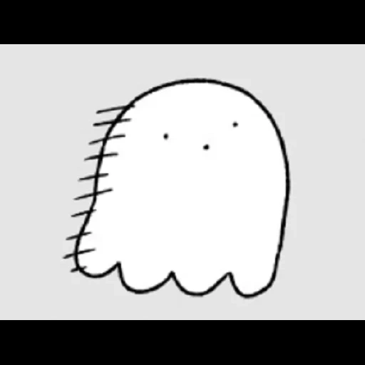 immagine, ghost abbraccio, disegni carini, bello portare, disegni carini schizzi light ghost