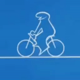 montar en bicicleta, montar en bicicleta, carretera de bicicleta, señal de carril para bicicletas, señales de carretera