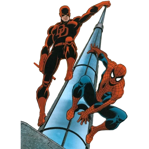 человек-паук, комиксы человек паук ромита старший, сорвиголова человек паук 1994, человек паук марвел, сорвиголова