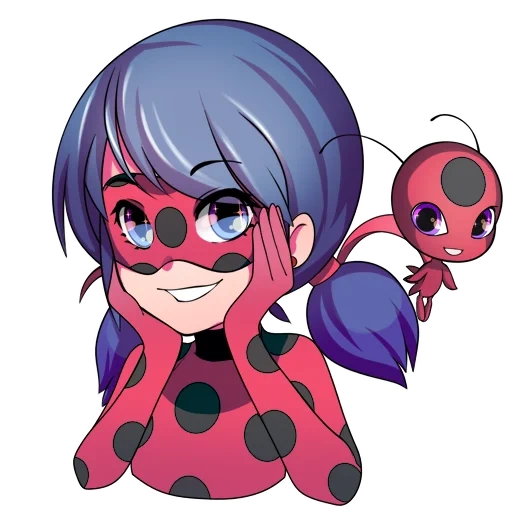mme chibi bagh, anime lady bug, red cliff lady bug super cat, lady bug super cat phantom