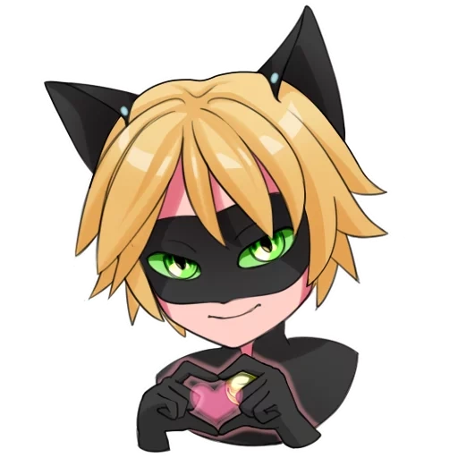 super gatto, lady noir chibi, lady bug super-kot, adrian agrest kot noir