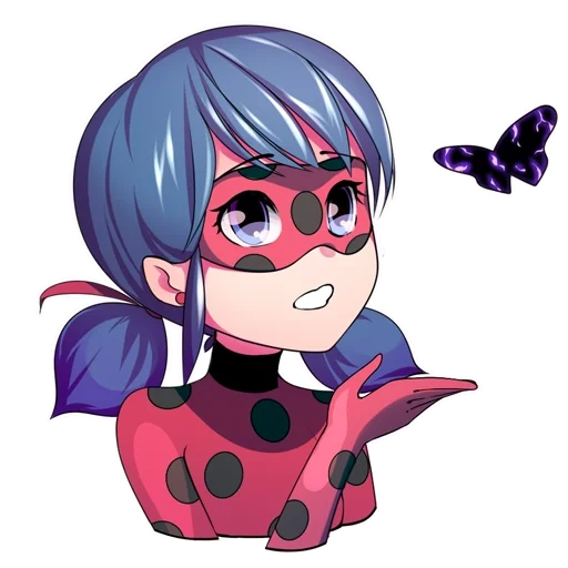 lady bug, lady worm super gato, personagem lady bug