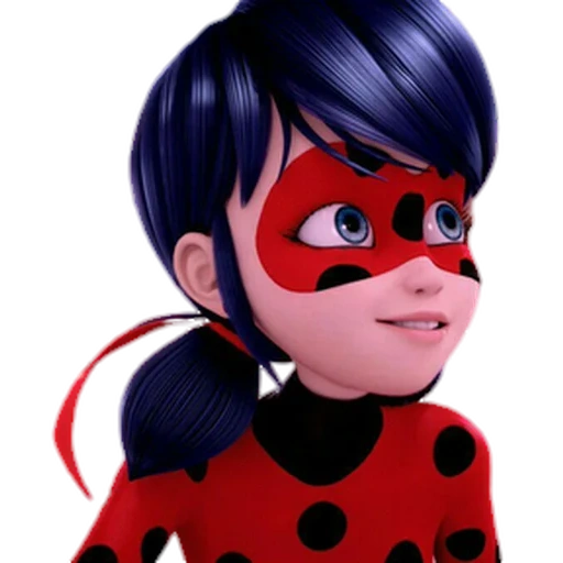 clip lady bug, lady bug face, lady bug head, lady bug super-kot, lady bug super cat miraculous