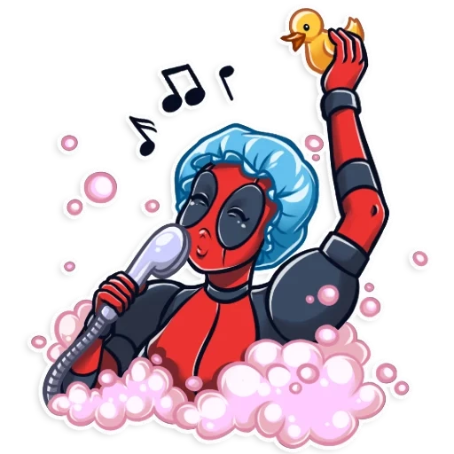 totes schwimmbad, deadpool 2, lady deadpool