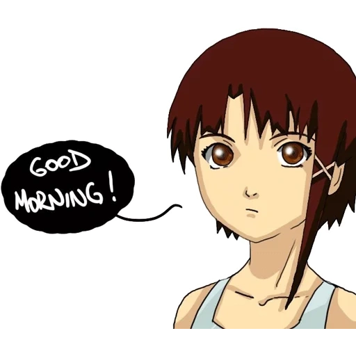 lain, iwakura lane, gambar anime, tomomi iwakura, len experiment