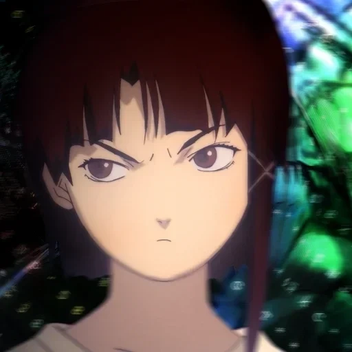 аниме, лэйн ивакура, mai yasuraoka, эксперименты лэйн, lets all love lain