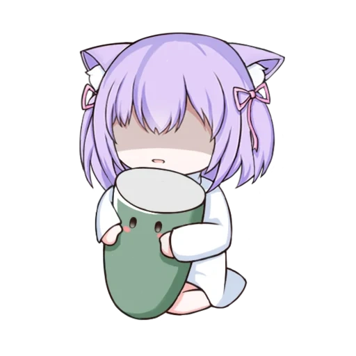 chibi, anime, some anime, anime emoji, canna kamui chibi