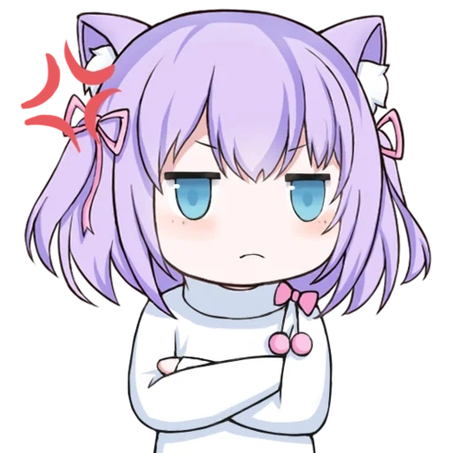 chibi, anime, kanna kamui, canna kamii chibi