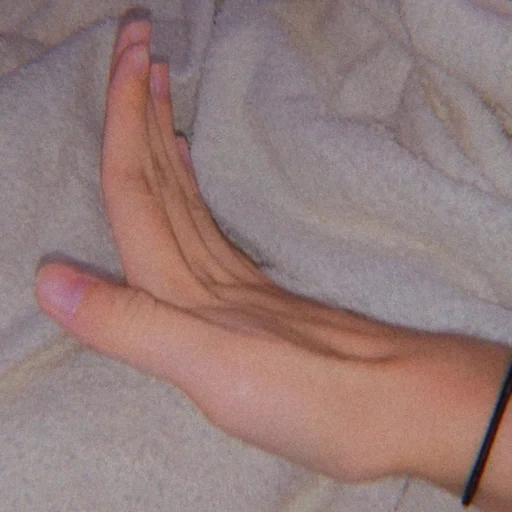 mano, palma, dita, dita, mano femminile