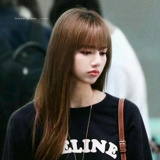 menina, pó preto, pó preto, lisa blackpink, retrato de lalisa manoban