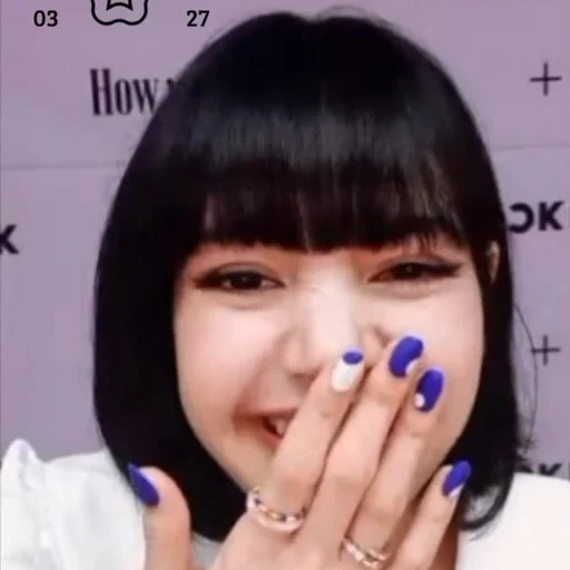 manicure, korean female singer, korean version of girls, asian girls, ice cream blackpink