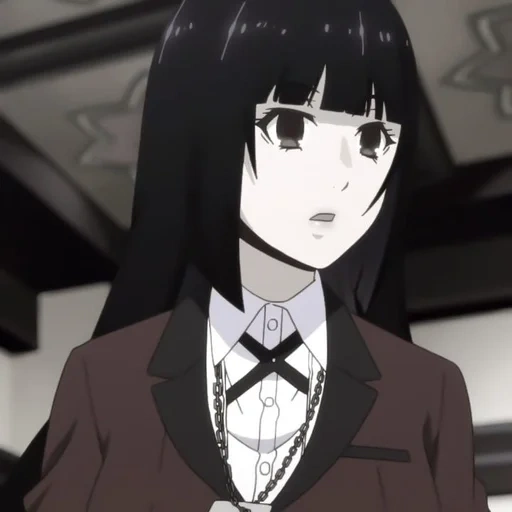 yumeko, kakegurui, yumeko jabami, yumeko kakegurui, yumiko's crazy excitement