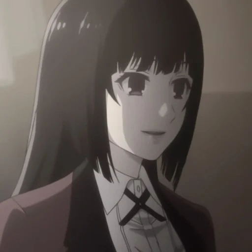 kakegurui, estudio ghibli, excitación loca yumoko, anime loco emoción, anime avid player kakegurui