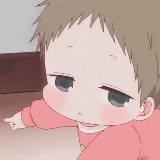 figura, bebé de animación, kashima little taro, animación simple, personajes de animación