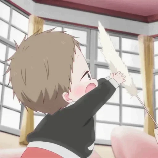 anime baby-sitter, anime minimaliste, personnages d'anime, nounou d'école de kotaro, nounou d'école kotaro