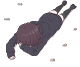 imagen, menher chan, menhera chan, personajes de anime, menher chan está durmiendo