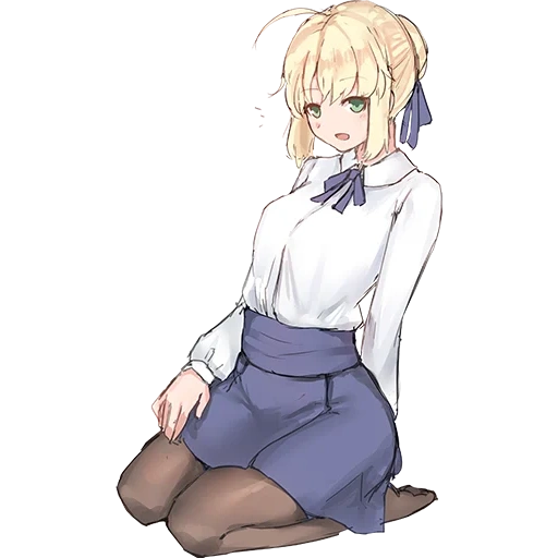 hoshino fumina, personajes de anime, pendragón de artoria, saber es todos los días, arthuria penragon es todos los días