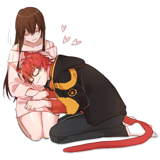 emily may, casal de anime, animação de casal fofo, mystic messenger 707, mystery messenger 707 mc love