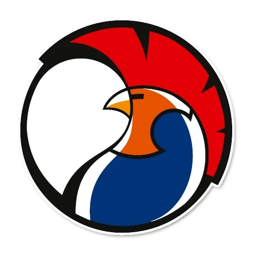 logo, insigne, coq logo, design logo, cock art logo