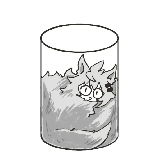 coupe, image, un verre de 250 ml, dessin en verre transparent, lunettes du nouvel an cool