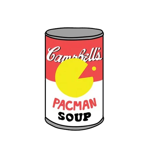 andy warhole, soupe andy warhol bank, banques andy warhol avec de la soupe, soupe aux tomates andy warhol, andy warhol bank campbell's bank 1962