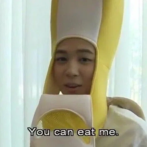 manusia, banans of the bts, pisang sokjin, jin bts banana, kim sokjin banana