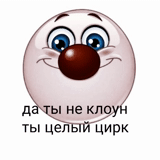 lustige memes, lustige emoticons, smiley clown, lustige emoticons, du bist kein clown du bist ein ganzer zirkus