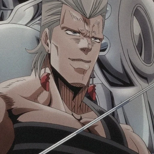 polnareff, polnarev, joe joe polnarev, jean pierre pornaref, jean pierre polnareff gesicht