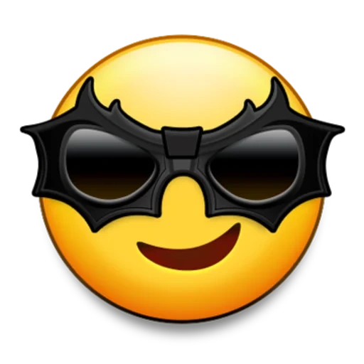 occhiali da emoji, occhiali sorridenti, cool emoji, sorridi occhiali da sole