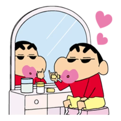 hoshida, shin chan, lucu wa sahur