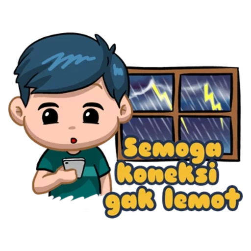 kartun, status, chibi joy, the character boy, junge cartoon