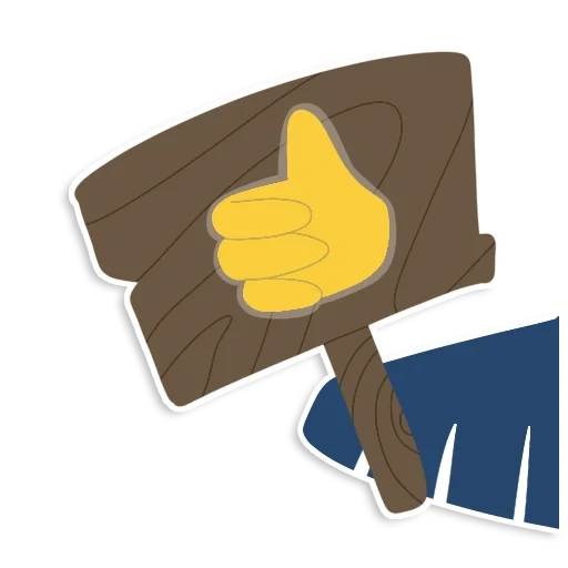 желтая карточка, логотип рука тряпкой